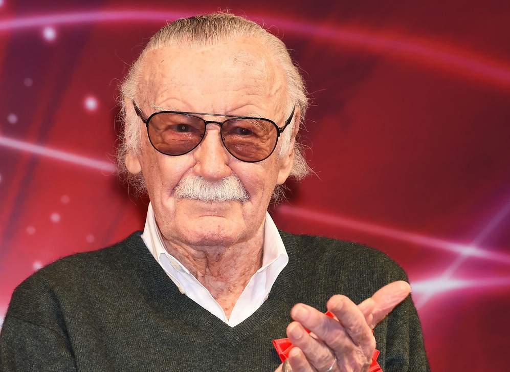 Stan Lee attends the opening day of Tokyo Comic Con at Makuhari Messe on December 1, 2017 in Chiba, Japan.