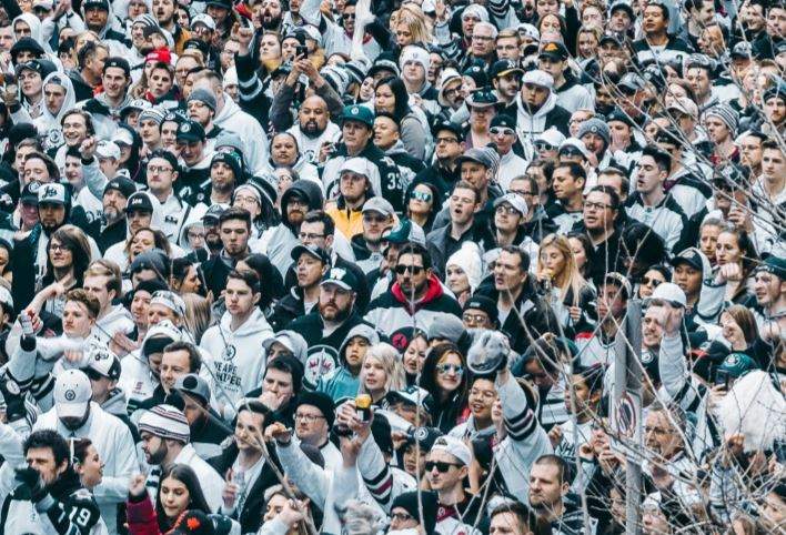 Thousands of Winnipeg Jets fans gathered for the first ever post-season street party.