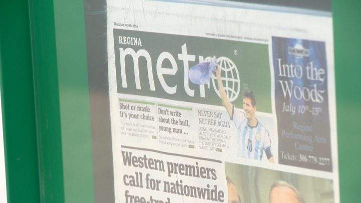 Saskatoon and Regina were former homes to the Metro, Torstar’s free daily newspaper.