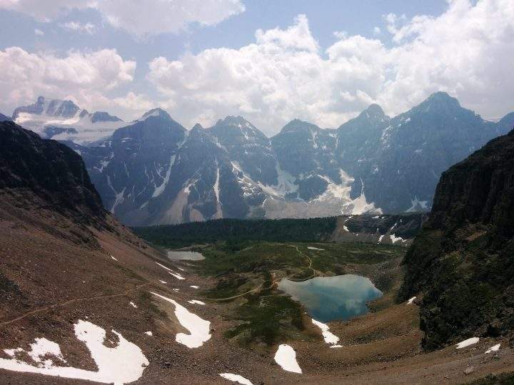 The view from the top of Sentinel Pass in July 2015.