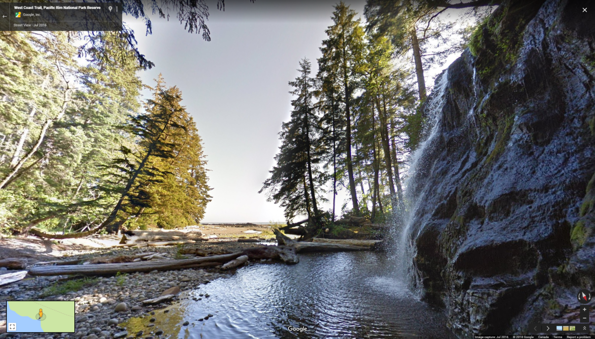 West Coast Trail on Vancouver Island, B.C.