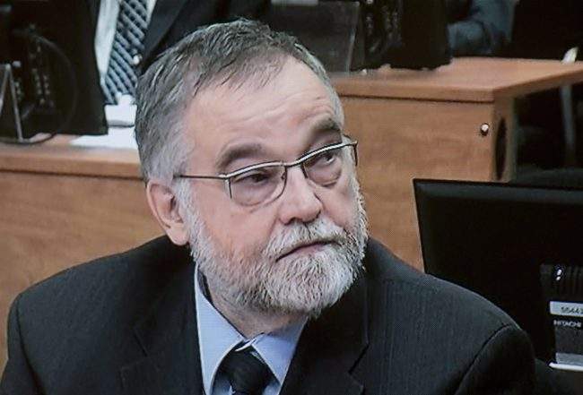 Then-president of BPR Inc. Pierre Lavallee testifies before the Charbonneau Commission in Montreal, March 18, 2013. 