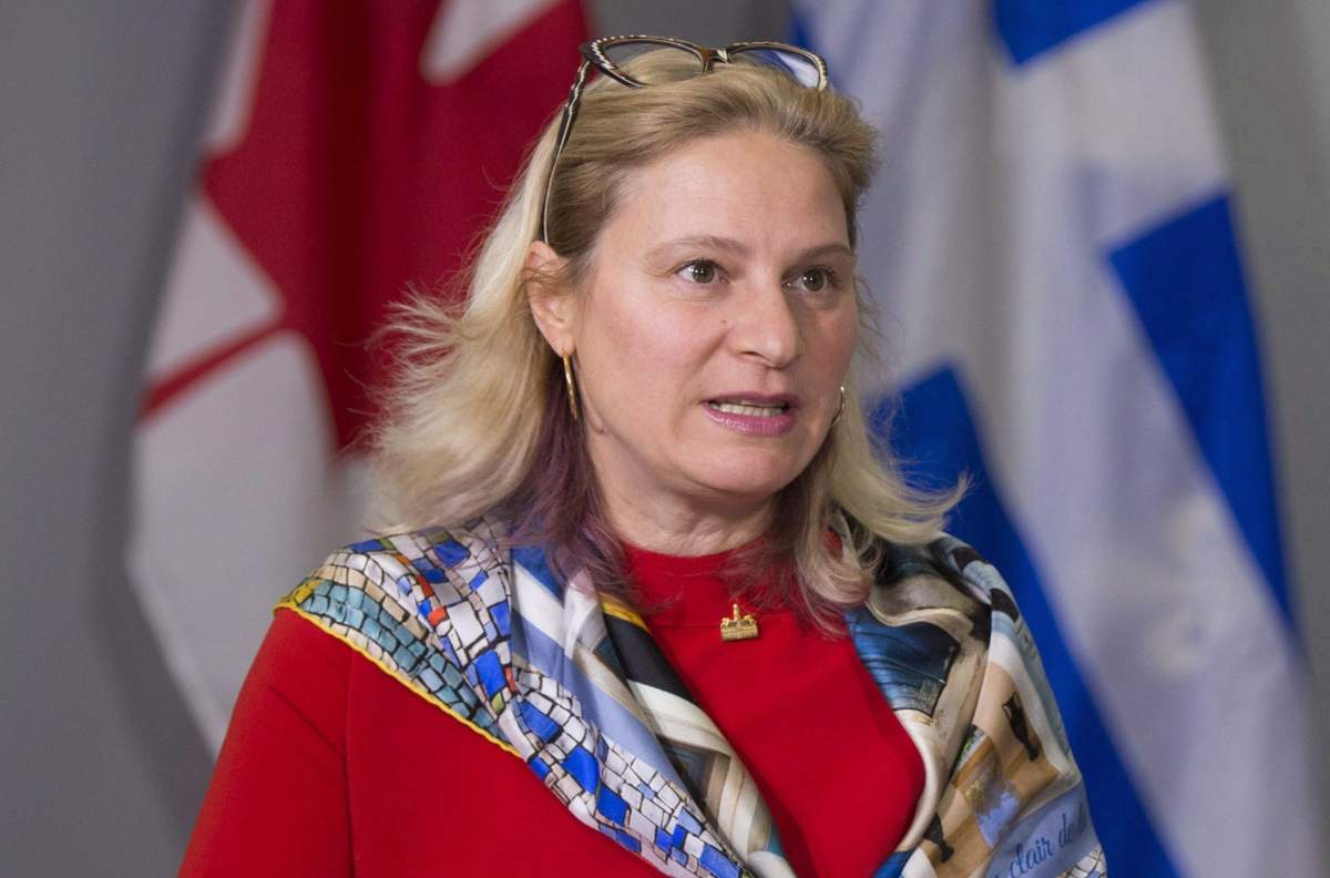 Giuliana Fumagalli, mayor of Villeray-Saint-Michel-Parc-Extension borough, has been suspended from the Projet Montreal caucus. Friday, August 3, 2018.