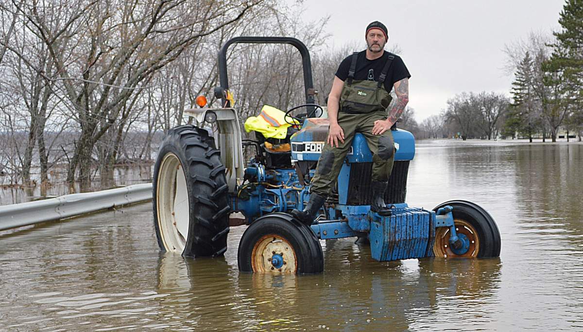 Markus Harvey poses for a photo in Maugerville, N.B. in this handout photo.