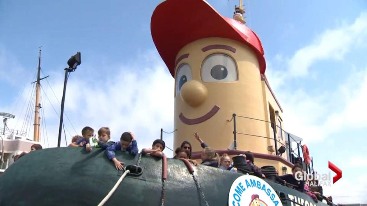 Halifax Harbour's most famous resident, Theodore Tugboat, is going up for sale 20 years after it was built for Ambassatours Gray Line.