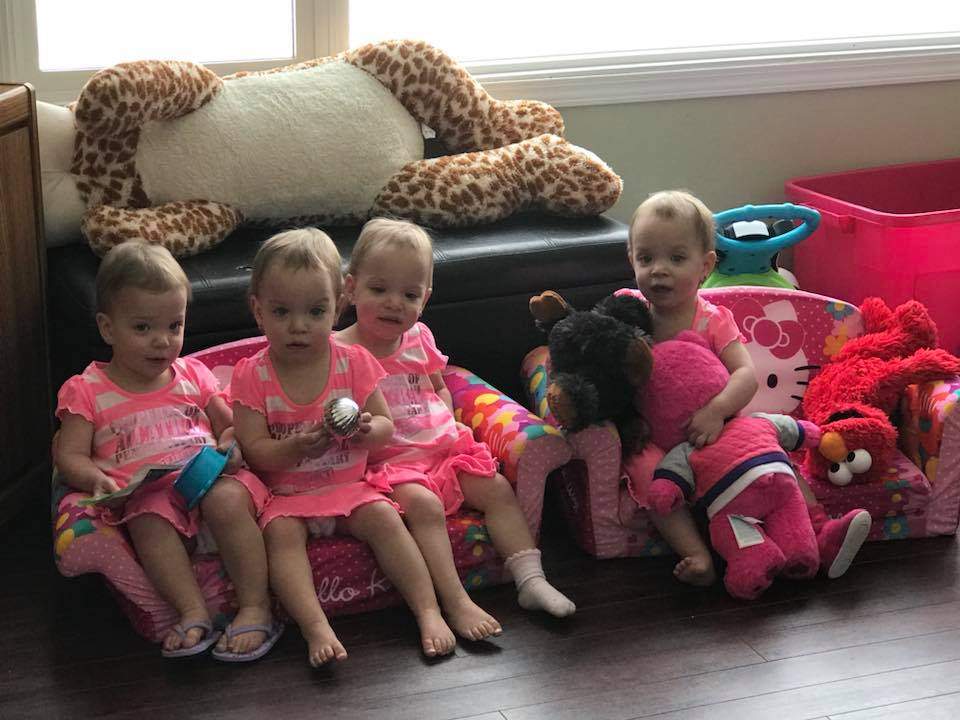 The Webb Quadruplets: Abigail, Mckayla, Emily and Grace