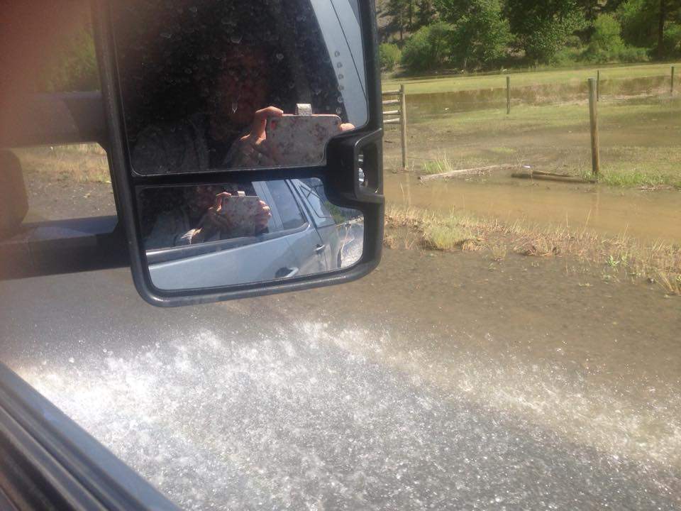 Highway 3 flooded near Keremeos