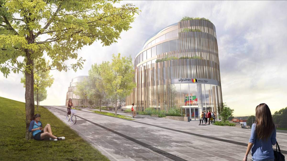 The latest rendering of the new Mi'kmaw Native Friendship Centre in Halifax, N.S.