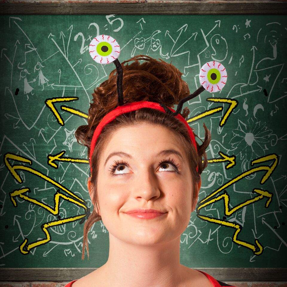 Award-winning storyteller Carlyn Rhamey in a press photo for The ADHD Project.