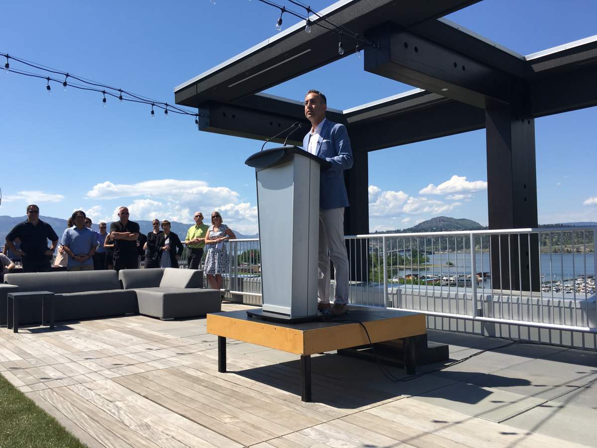 Colin Basran announces his bid for reelection as Mayor of Kelowna. 