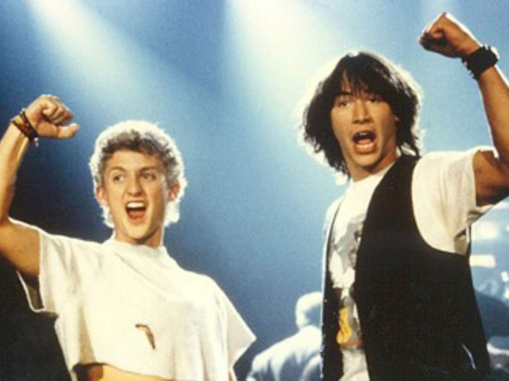 Alex Winter and Keanu Reeves star in 1989’s ‘Bill & Ted’s Excellent Adventure.’