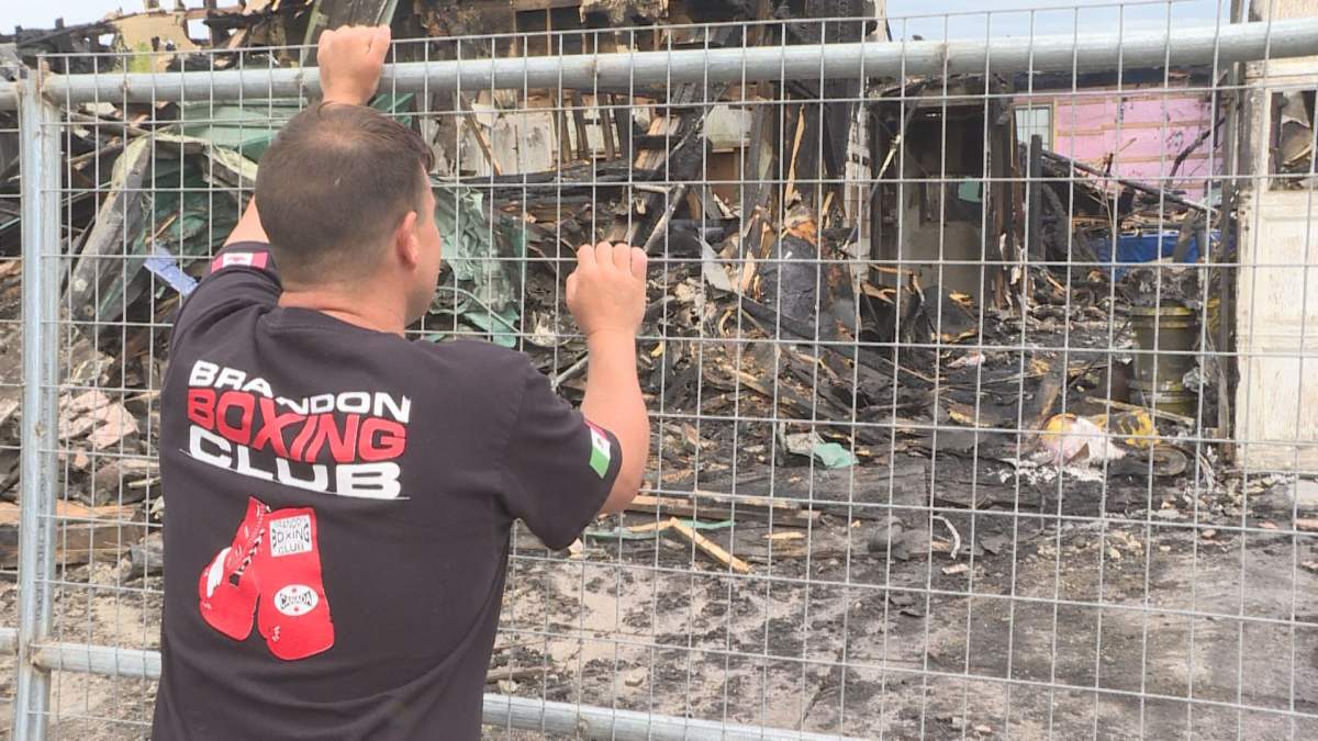 Noel Harding, President of the Brandon Boxing Club said he plans to rebuild. 