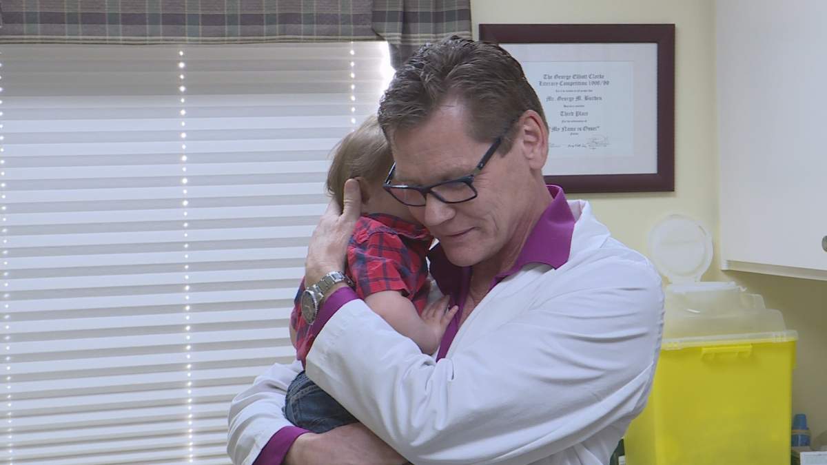 Little Bennett is just one of Dr. Burden’s 2,500 patients.