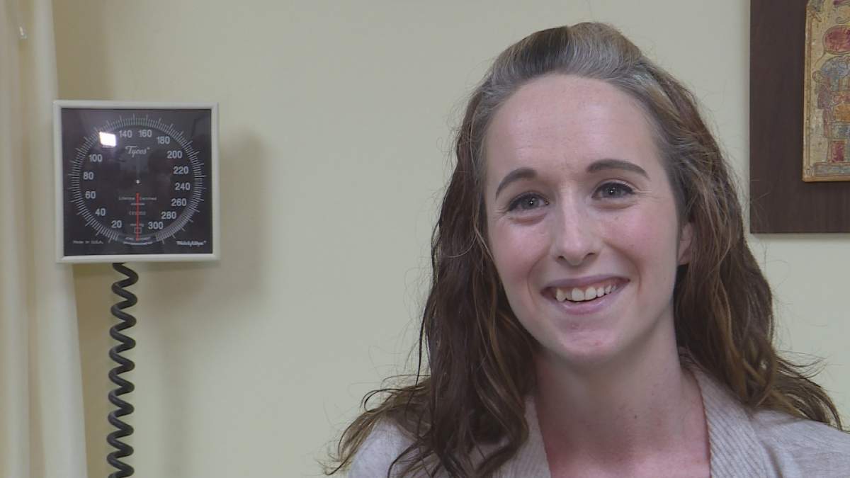 Three generations of Lucina Thompson’s family are patients of Dr. George Burden’s.