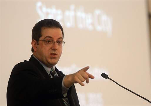 Guelph Mayor Cam Guthrie announced his bid on Tuesday to seek re-election in the fall municipal election .