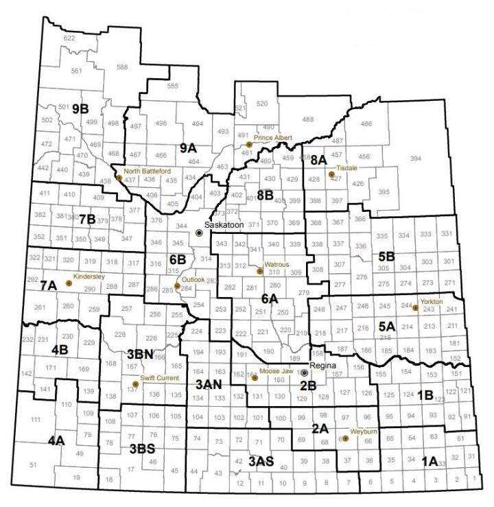 Clubroot was detected in crop district 9A and 9B in 2017.