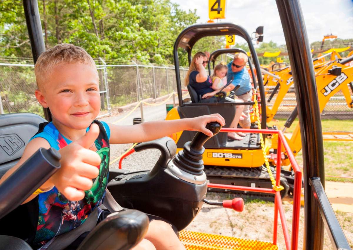 The rides are designed for children of all ages,