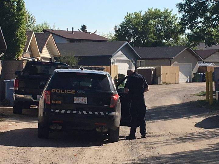 A woman was sent to the hospital with serious but non-life threatening injuries after being bitten by a dog Wednesday, EMS said.