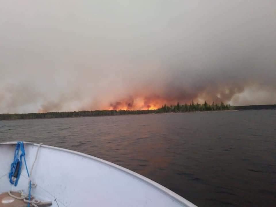 The province announced wildfires near the community of Ashern are considered under control.