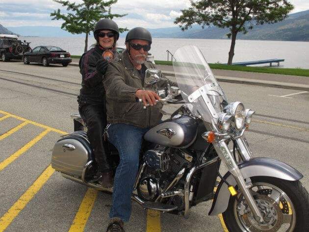 The welcome mat is not out for noisy motorcycles in Peachland. 