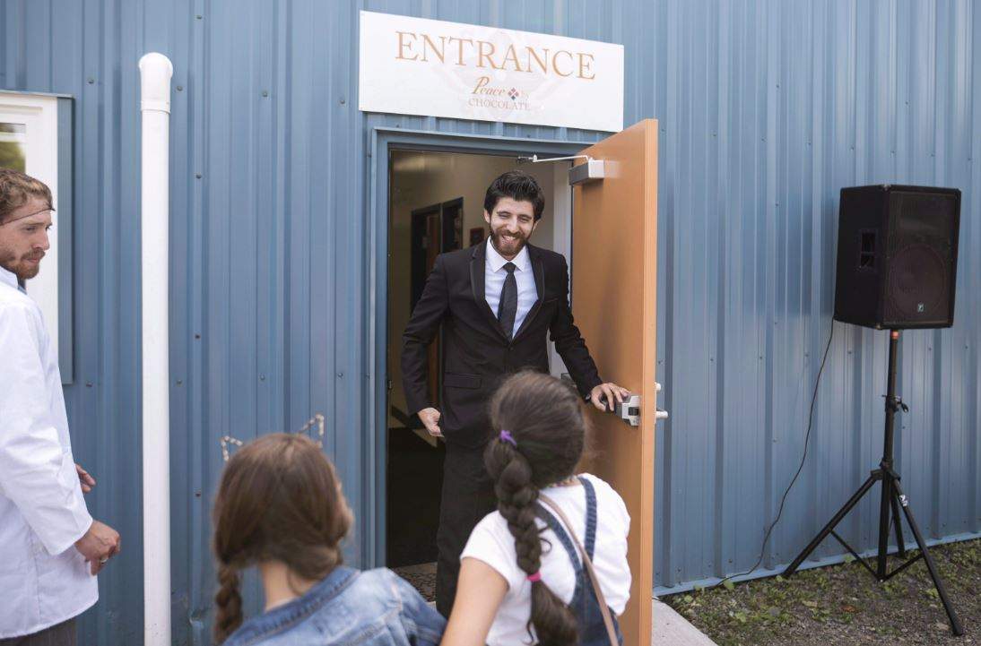 Syrian chocolatier Tareq Hadhad in a file photo.