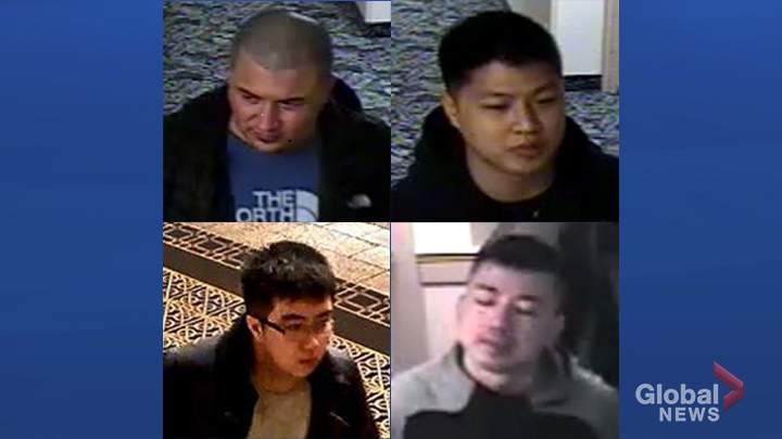 Calgary, Edmonton police searching for four persons of interest relating to 2016 homicides.