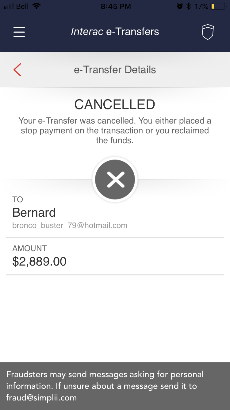 BMO, Simplii attack: Canadians describe illicit Interac e-transfers out of Simplii accounts - image