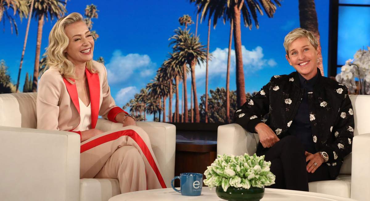 Portia De Rossi on 'The Ellen DeGeneres Show.'.