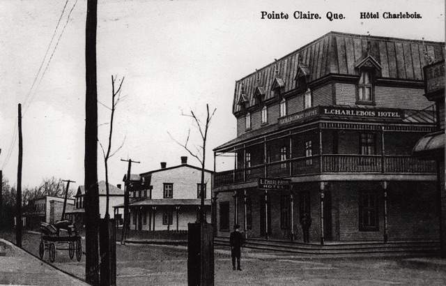 A photo of Hotel Charlebois, before it was the Pioneer, in the early 1900s.