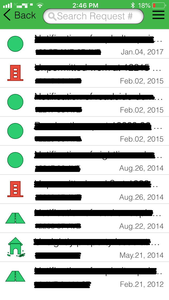 Results found after typing the email address of Surrey Mayor Linda Hepner.