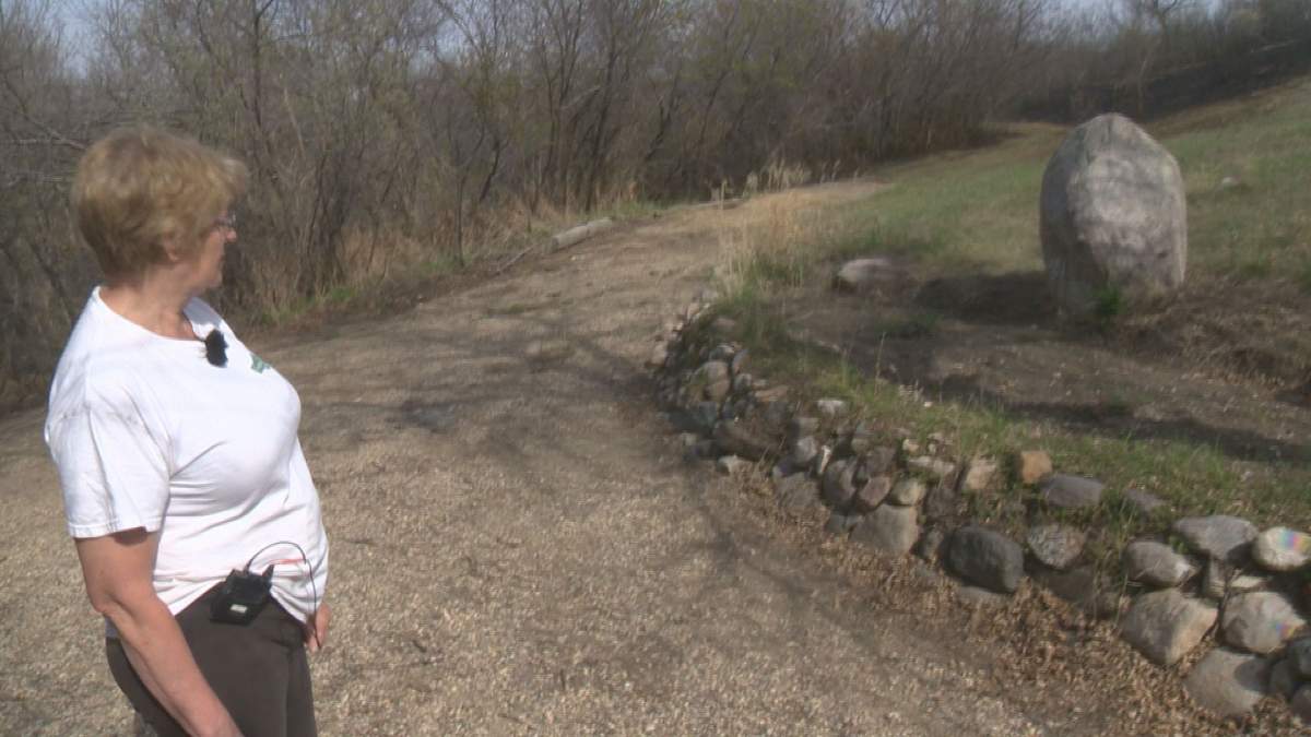 Sherry Forsyth spent hours working with her husband and kids to ensure a grass fire didn’t destroy her home.