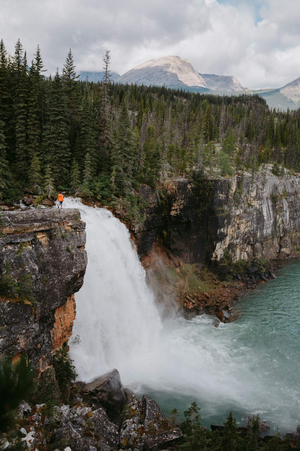 Brooks Falls, Monkman Provincial Park, Tumbler Ridge UNESCO Global Geopark