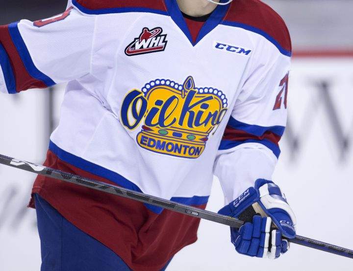 FILE: Edmonton Oil Kings WHL player profile photo.