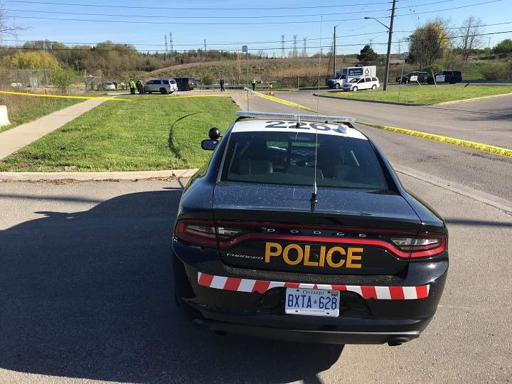 Two men are in hospital with serious but non-life-threatening injuries after a police chase that began in Brampton ended in northwest Toronto early Friday.