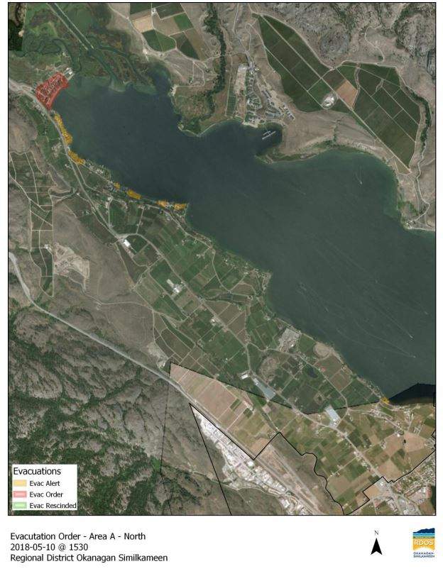 B.C. flooding map 2018: A look at the flooding areas around the province - image