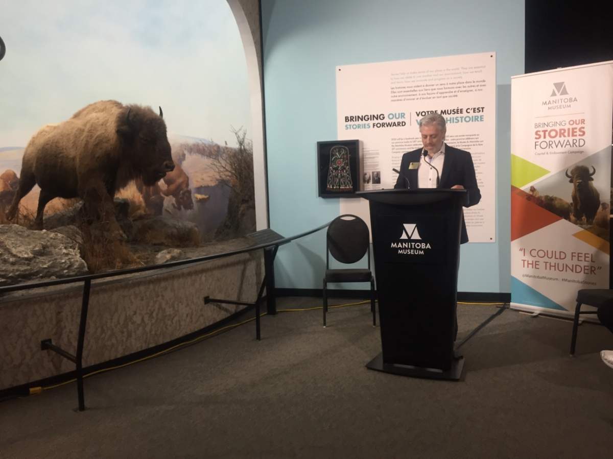 The Manitoba Museum announced it's receiving up to $5 million from the provincial government.