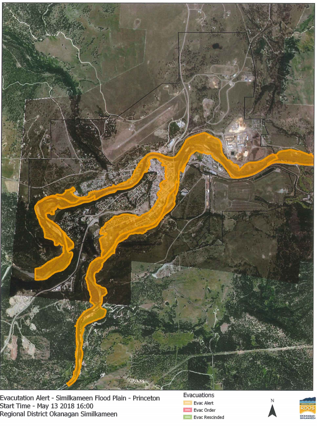 B.C. flooding map 2018: A look at the flooding areas around the province - image