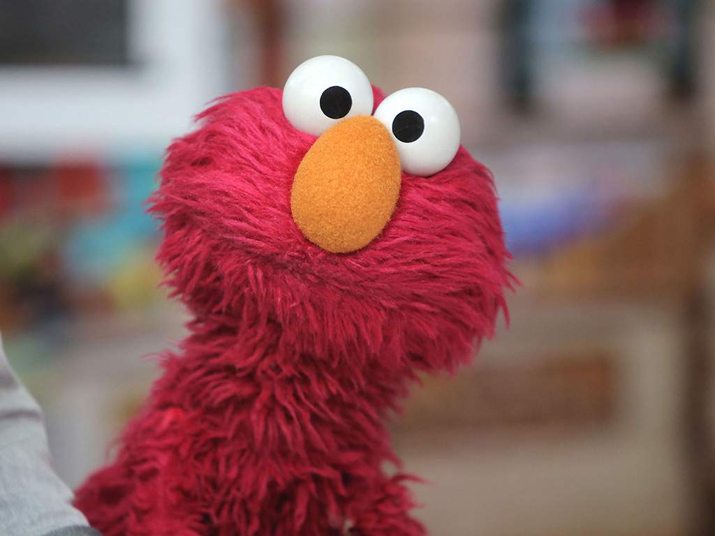 Elmo from 'Sesame Street' guests on 'Today' on Aug. 4, 2017.