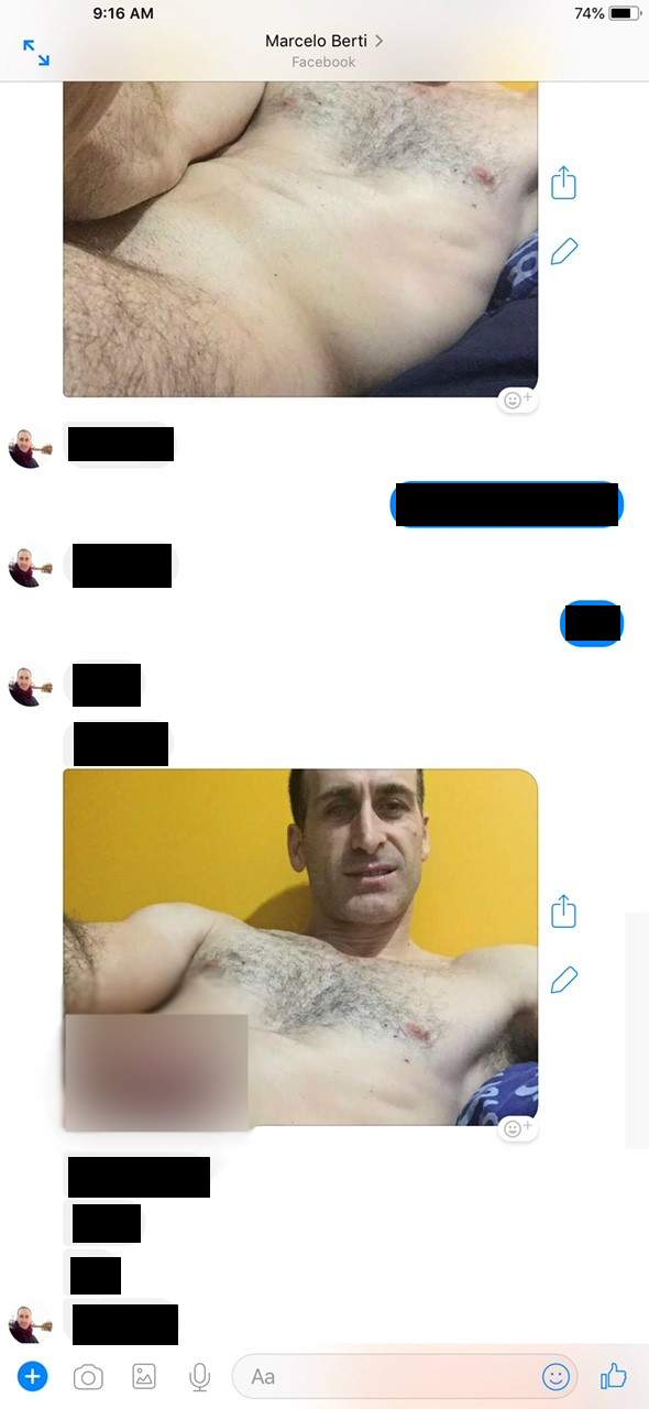 The text messages between the coach and teenager became sexually explicit.