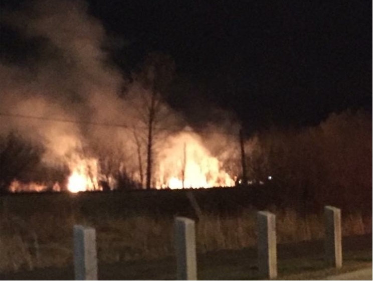 On Sunday, May 6, fire crews responded to a wild-land fire in the area of the Transcona Bioreserve.