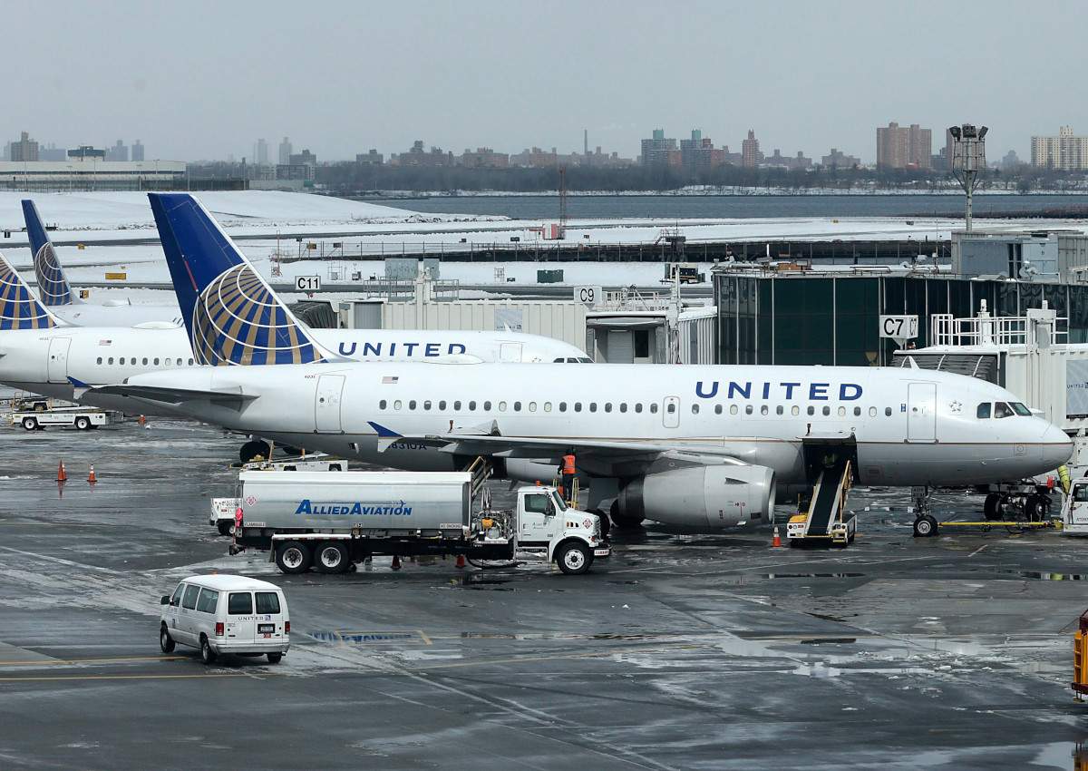  In this March 15, 2017, file photo, United Airlines jets sit on the tarmac at LaGuardia Airport in New York. 