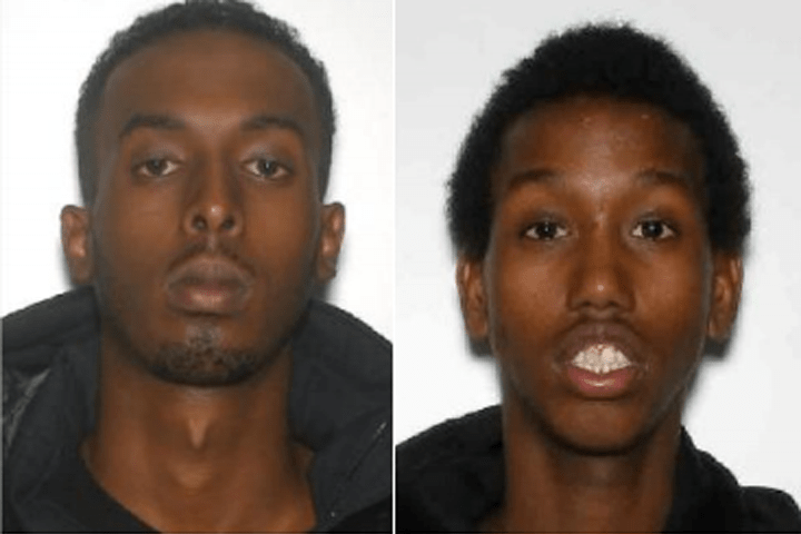 Police say Muhumad Idow, 24, and Hussan Ali, 28, are wanted in a 2016 shooting in Vaughan.