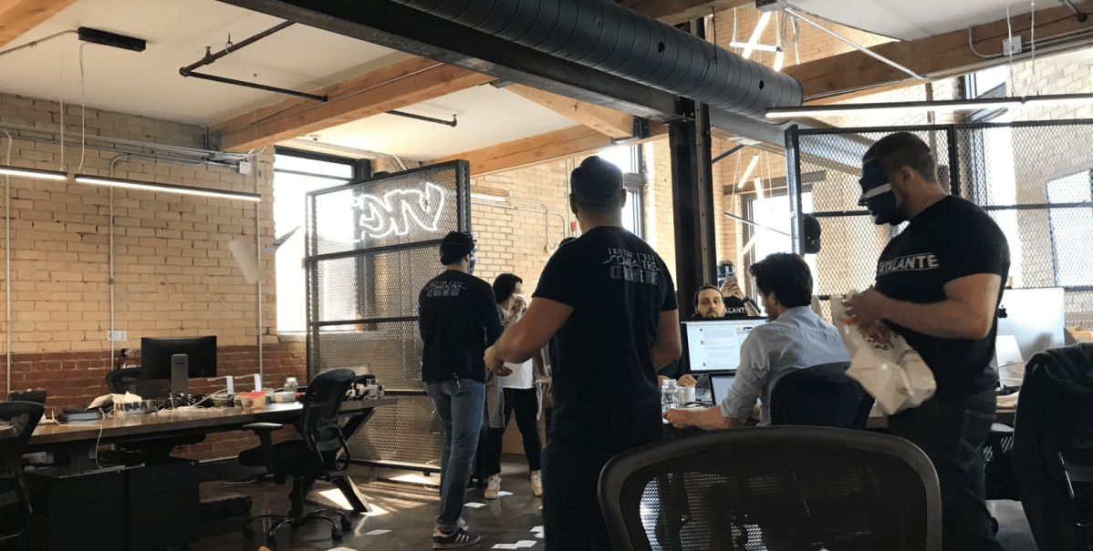 Members of a far-right group stormed the offices of VICE in Montreal.