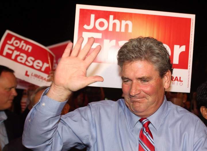 Ottawa South MPP John Fraser has been selected as the interim leader of the Ontario Liberal Party.