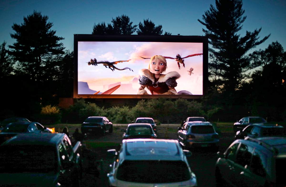 If you're planning on hitting the road this summer, stopping at one of the many Ontario drive-in theatres still operating is a great way to get the nostalgia flowing. (File photo).