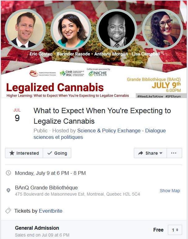 How a serious-minded Montreal cannabis panel fell afoul of Facebook’s censors - image