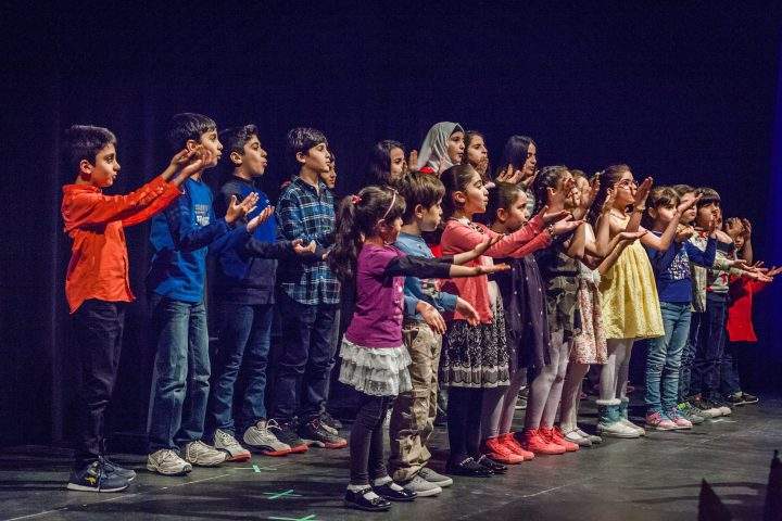 Members of the Nai Children’s Choir perform in a handout photo.