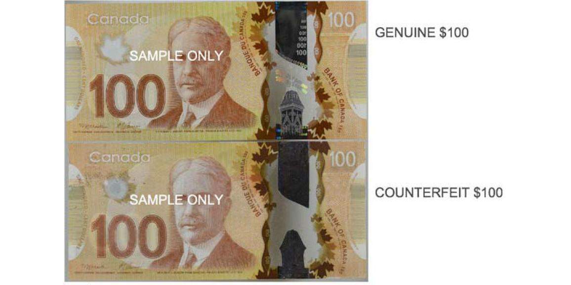 Hamilton police warning of fake money circulating in the city. 