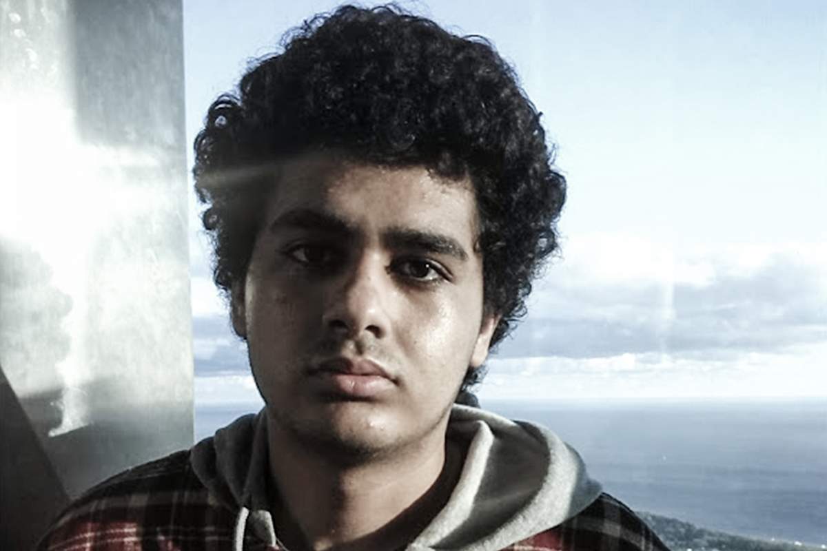 Abdulrahman El Bahnasawy at a Kuwait mental hospital.