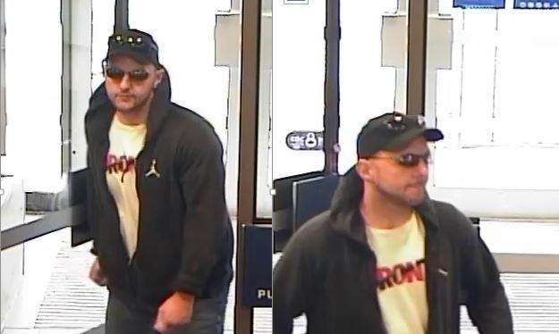 Napanee OPP have released security footage of a man who allegedly held up a bank in Napanee on Friday.